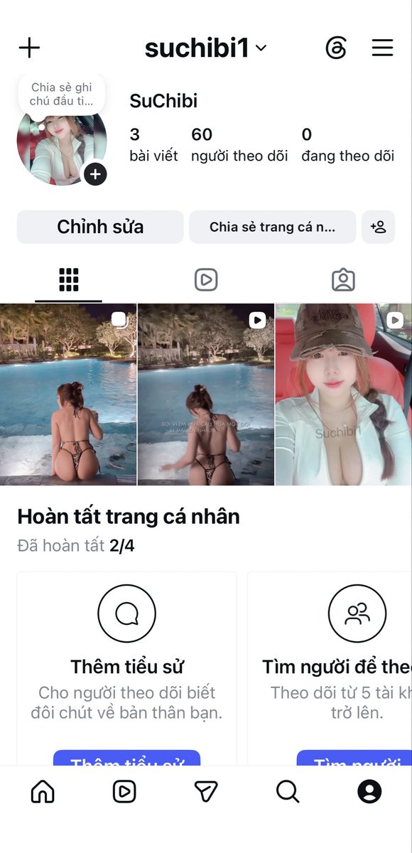 SuChiBi1's tweet photo. Các chồng follow tiktok và instagram để xem ảnh đời thường của vợ nhaaaaa https://t.co/58S03TwmXr