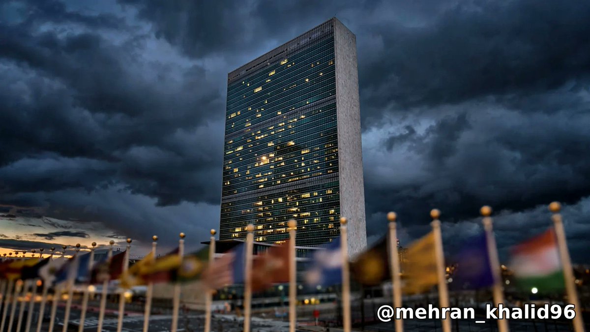 mehran_khalid96's tweet photo. "The will of 190+ countries subject to the whims of five." 🌍 At UNGA, leaders from Turkey to Nigeria demanded Security Council reform — calling the veto system illegitimate after the US bombing of Iran and Russia's Ukraine invasion. #UN #UNGA #Diplomacy https://t.co/0y6hsTZpBH