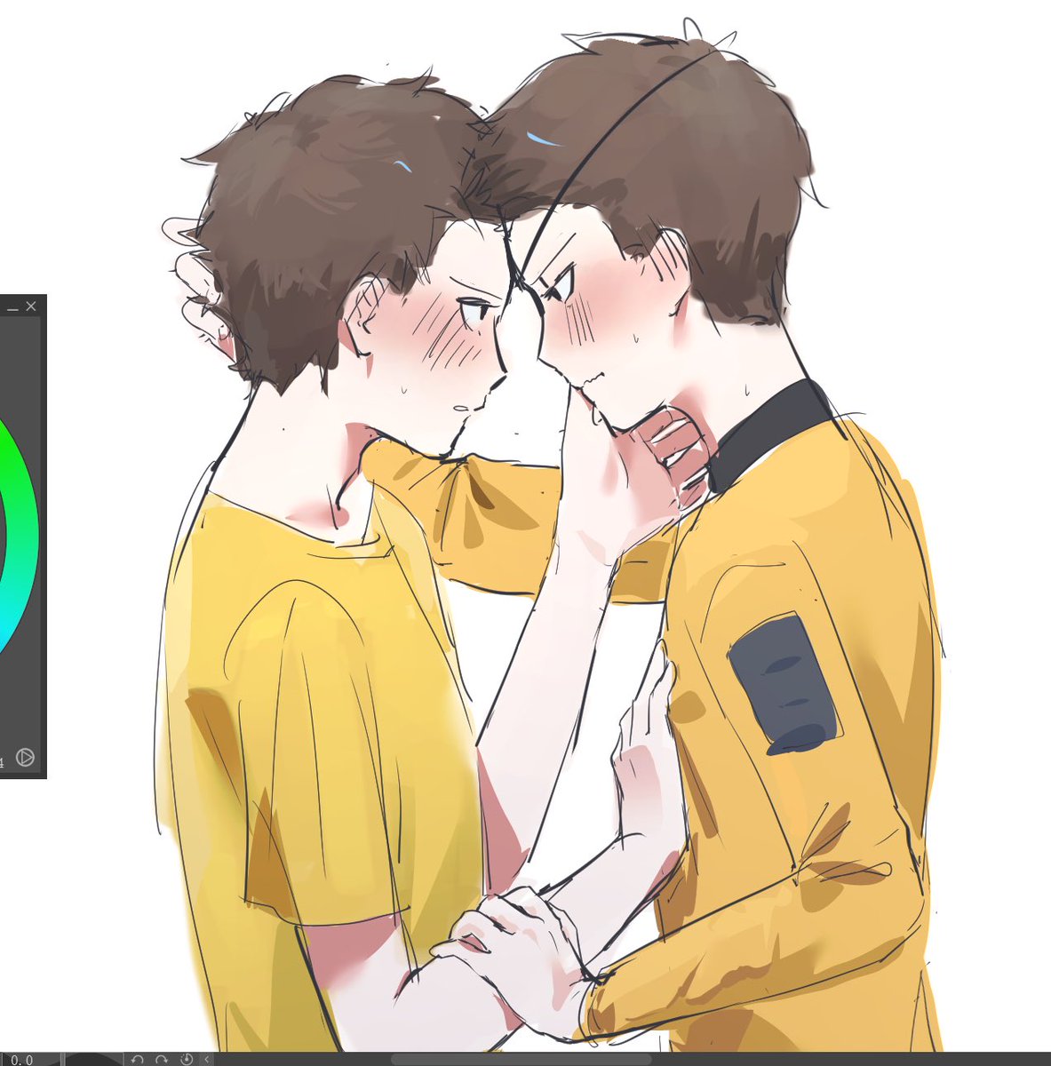 Aliena62tp's tweet photo. 额头贴额头好色情啊…
#mortycest https://t.co/KuSPS3iudv
