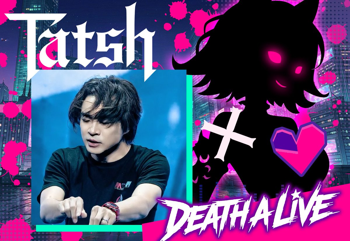 RabbitTrigger6's tweet photo. ||◤🎸重大発表第一弾🎸◢||
現在２人で開発中のヤンデレリズムアクション【DEATH A LIVE】になんと……

国内外の音楽ゲームに200曲以上の数々の名曲を生み出してきた作曲家

Tatsh ( @Tatsh_Shimizu)さん

の楽曲提供が決定しました！！ 👏👏👏👏

怒涛のゲームスタイルとスタイリッシュなアクションが融合する世界観に、
Tatshさんの最高のサウンドが加わります……！
間違いなくヤバい作品に仕上がってしまう！

レジェンド参戦でございます…

往年のファンの方もTatshさんの新しいロックサウンド、ご期待くださいーーー!!

開発者二人で震えてますw

▼プロフィール
作曲家・Tatsh。
国内外の音楽ゲームに200曲以上を制作・提供し、サウンドディレクターとしても多数のタイトルに携わる。ゲーム音楽を中心に、アニメ、CM、アーティストへの楽曲提供など幅広い分野で作曲・編曲を手がける。

何が起こってるかわからないと思うが
わたしもわからないのだ…🤤

コンポーザーさん引き続き募集中です🎸
我こそはと思われる方ぜひDMでご連絡ください!!

#SuperDevDay
#indiedev
