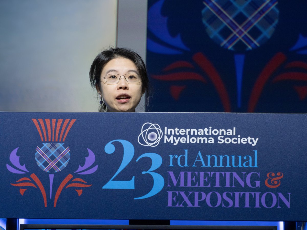 Myeloma Society (@Myeloma_Society) — #IMS26 — conference slide