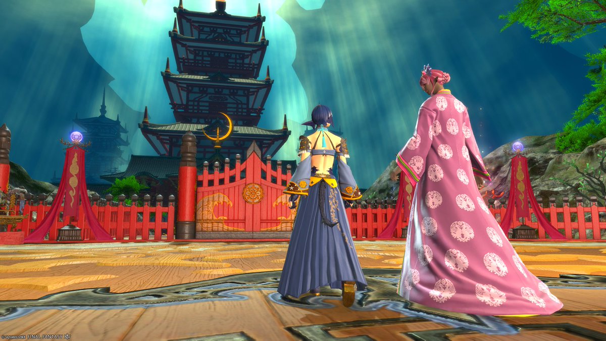 ff14_pii's tweet photo. というわけで！ちぺさんとシチュエーションSS撮りに行ってきました！！

閉じ込められたかぐや姫を助け来た親友との共闘と帰還(？)をテーマにしてたはずなんですが…
ちょっと親友が強火でしたね…最終的に…なぜ…🤔？

複数人って難しいね～～～！！！まだまだ勉強です！

Thanks🫶＠ちぺさん https://t.co/3Ww8fQr7NG