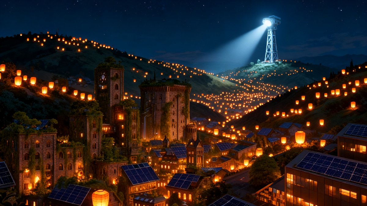 DACCsolana's tweet photo. One giant searchlight can light a whole valley. It can also decide what stays in the dark.

Thousands of small lights, owned by thousands of people, are harder to switch off. That is decentralization. https://t.co/f8jSLb7aNO