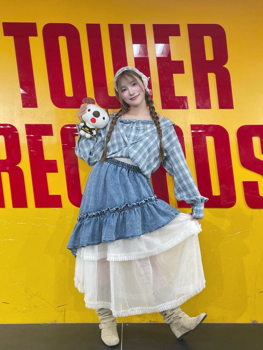 nonoka_yumemita's tweet photo. タワーレコード錦糸町パルコ店さまでのリリースイベント、ありがとございました✨

リリイベ内で発表された、高校でついたあだな！へしょぼん🎶
理由は、へぼくてしょぼいから🎶

爆笑だと思ったんですが、結構ドン引きの雰囲気で完全にすべりました。
愛を込めてみんなかわいがってくれたんですよ‼️‼️‼️
へしょぼん気に入ってます🎶