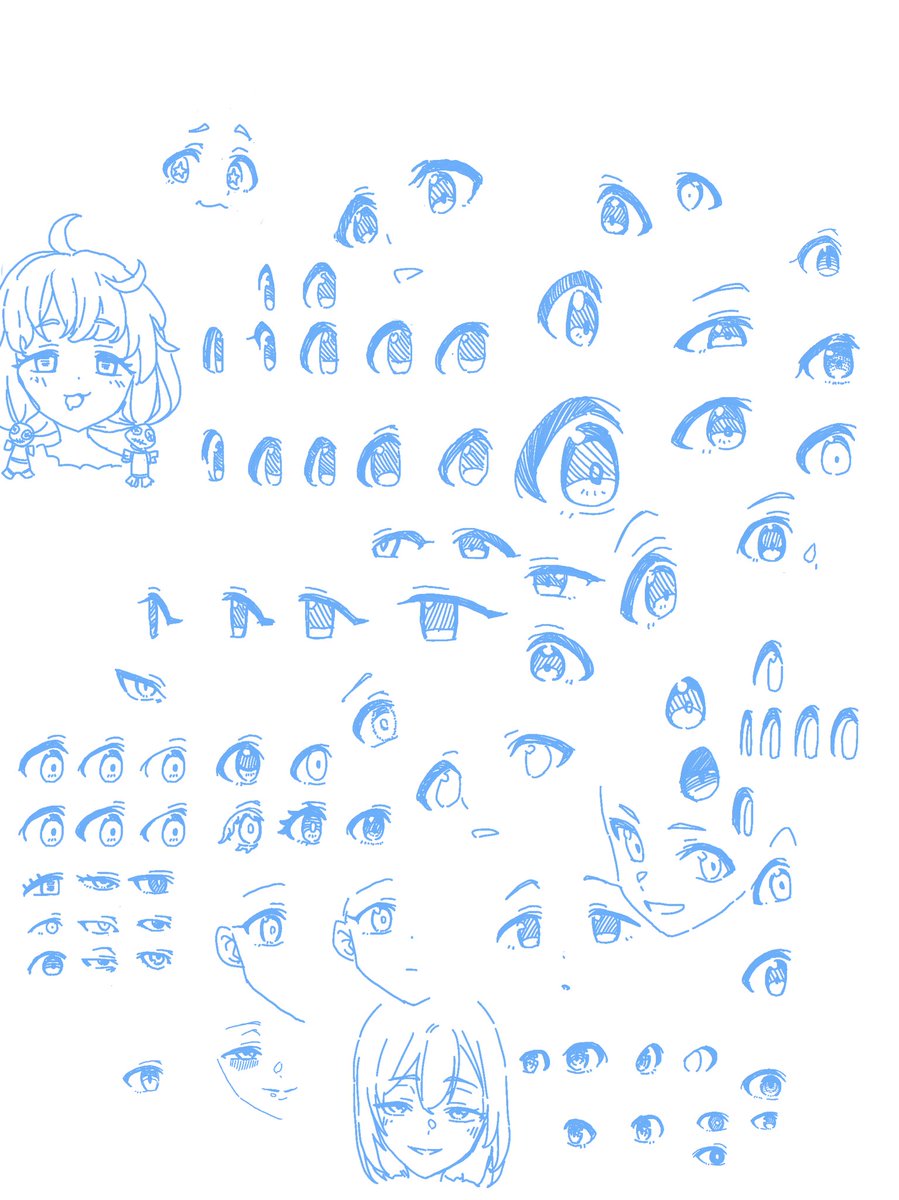 Yume_andy's tweet photo. なんか描くぞーって思ってたのに結局練習というか勉強というか復習というかなことばっかりしちゃうの絵描きあるあるだと思いたい。 https://t.co/YxBdKJD7YT