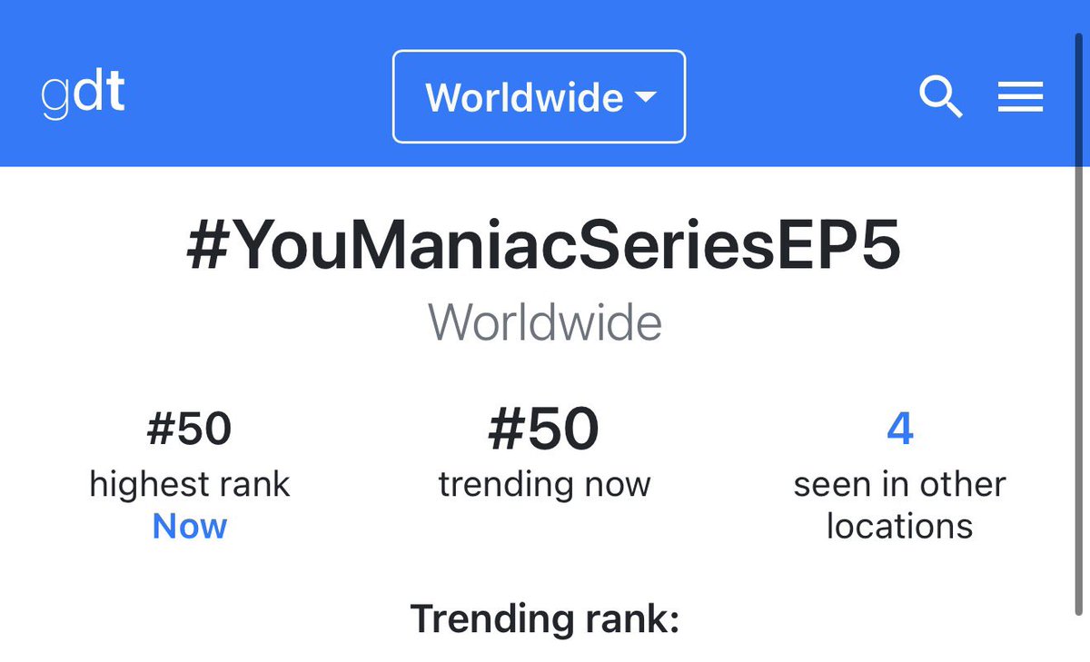 WETrendingTeam's tweet photo. 🇹🇭 #1 SECURED! 🏆 → 🌎 WORLDWIDE #50
#YouManiacSeriesEP5

Let’s secure #1 WORLDWIDE 🔜🌐

quick check-in:
what time is it where you are right now? ⏰

Admin wants to see how many time zones are awake with us. 😭