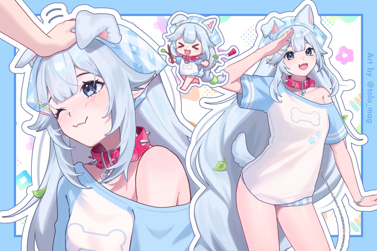 tolo_mag's tweet photo. Give that good girl plenty of petting~ ▼・ᴥ・▼

 #veisual https://t.co/YRsUPQMJfQ