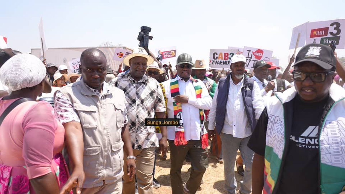 SIEACYBERTEAM's tweet photo. SIEA, @paultungwarara has landed in Bindura for the War Veterans program. Its going to be fireworks! https://t.co/vn31ZzTF9N