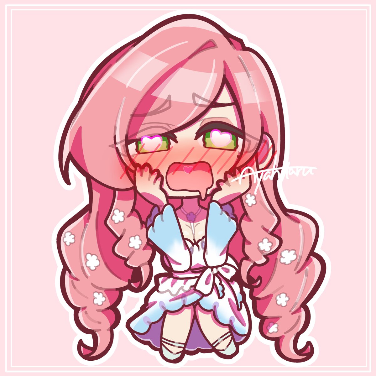 AyaHotaru_V's tweet photo. ははりさん！👩🏻‍🏫🌸
#100カノファンアート https://t.co/WOxV5o1Ms7