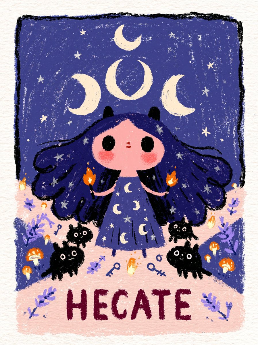 craftian_keskin's tweet photo. Greek Mythology, but cute.

Hecate, Selene, Medea, Nemesis https://t.co/NG6CExLxeR