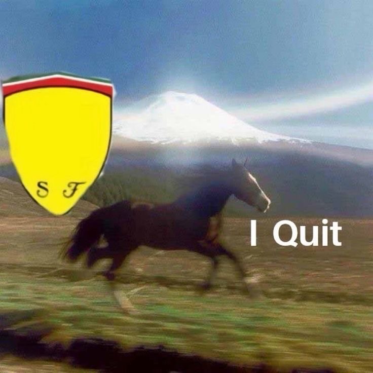 letfrancioni's tweet photo. entreguem as taças e fechem as portas da scuderia ferrari hp https://t.co/Nt11PonIDG