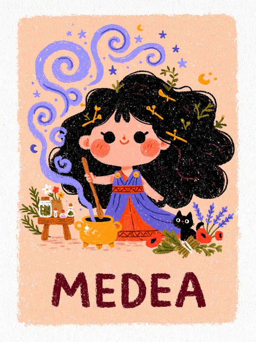craftian_keskin's tweet photo. Greek Mythology, but cute.

Hecate, Selene, Medea, Nemesis https://t.co/NG6CExLxeR