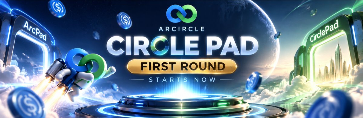 ARCIRCLEonArc's tweet photo. 🟢 Testing is done. CirclePad Round #1 is officially live!

CirclePad is the community launchpad of ♾️ ARCIRCLE PAD on Circle's Arc.
One project at a time. Everyone raises USDC together, and every contributor gets a say in what it becomes.

What makes it different:

• One round, one project. No endless list to sift through
• A 72-hour USDC raise on Arc, fully on-chain
• No lock-in. Withdraw your own contribution anytime before the window closes
• Every contributor votes on the project's identity: name, ticker, logo and roadmap
• At the close, the escrow contract splits the raise automatically: 80% to the project, 15% to the treasury, 5% to the platform

How to join:

1. Open CirclePad and connect your wallet on Arc
2. Need USDC on Arc? Bridge it in from 8 chains with our Bridge
3. Enter an amount and contribute
4. Track your share on the live leaderboard and cast your vote

https://t.co/JGIJufM7WY
https://t.co/HZwG7LNr86

Round #1 starts now. See you in the circle 🟢♾️