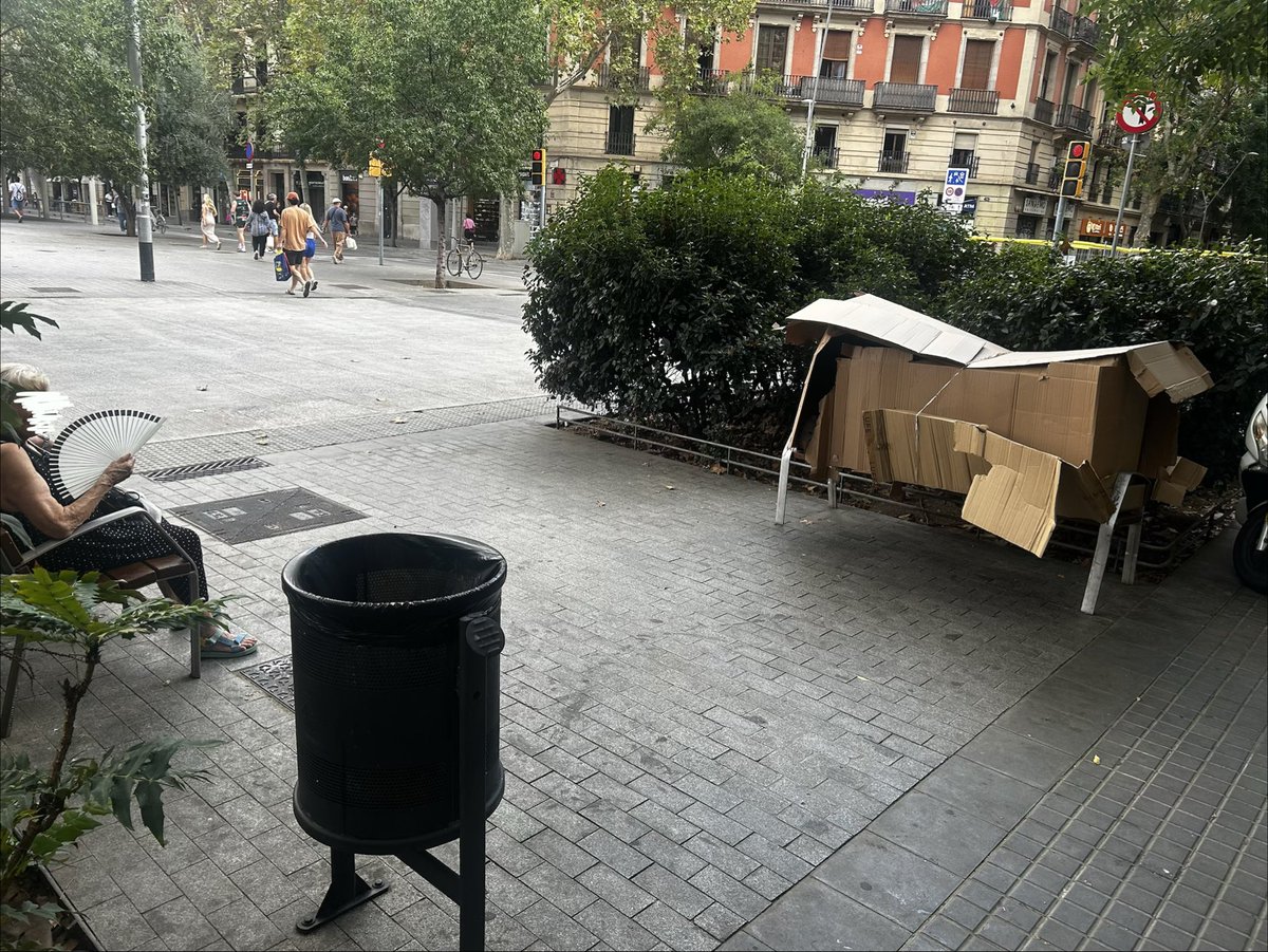 Miree_6's tweet photo. Si al ver esto no te hierve la sangre, me parece que tienes un problema

En Sant Antoni hace tiempo que mi abuela no puede pasear porque los bancos se encuentran ocupados, meados, cagados o vomitados por nouvinguts

Gracies @jaumecollboni @socialistes_cat @SomComuns 
No puc més https://t.co/Q8alHpd1Bu