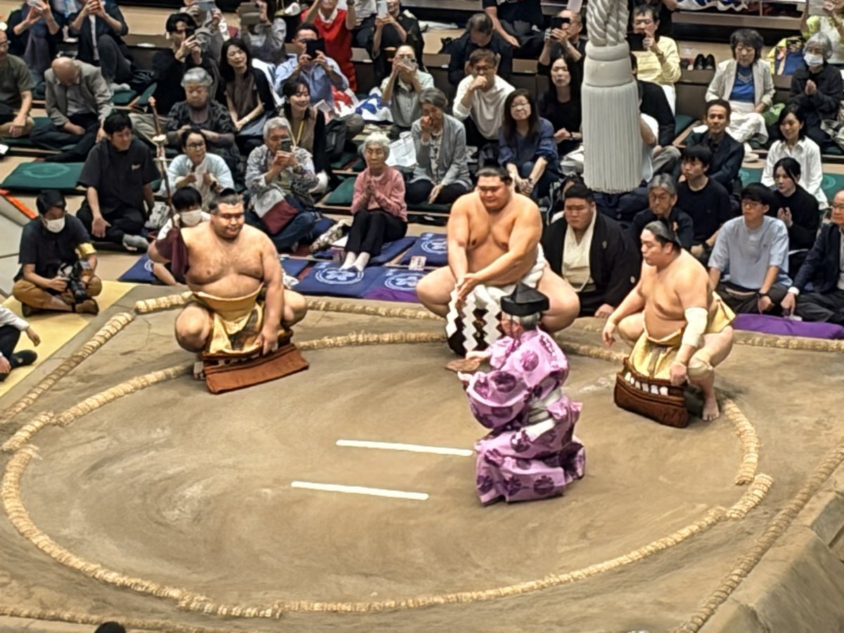takurie's tweet photo. 今日はラグビーお休み

お相撲な1日
楽しかった〜

また行こうっと

#大相撲 
#国技館 https://t.co/5CLyeykklk