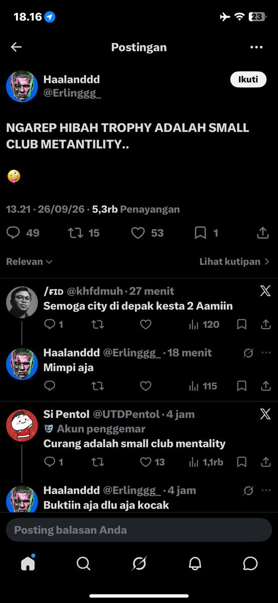 piyke3's tweet photo. @BetaKopites Contohnya @Erlinggg_ https://t.co/8gp8Gfwn9q