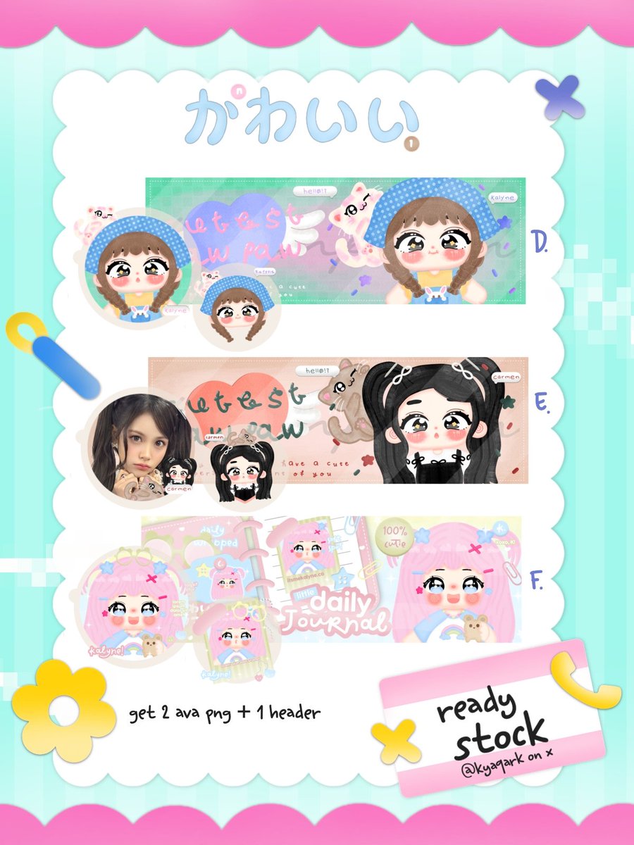 kyaqark's tweet photo. Help repost, thank you 🫰🏻

Haii aku ada 9 ready stock chibi yang bisa dijemput di dm/wa (https://t.co/tRwJ9nYA2g) dengan price 28k/each iaaa 🙂‍↕️ nanti bisa langsung sebutkan aja mau yang mana.. avail juga bundle wabis,qr or wm

#bealanja https://t.co/P8MmBgHWLQ