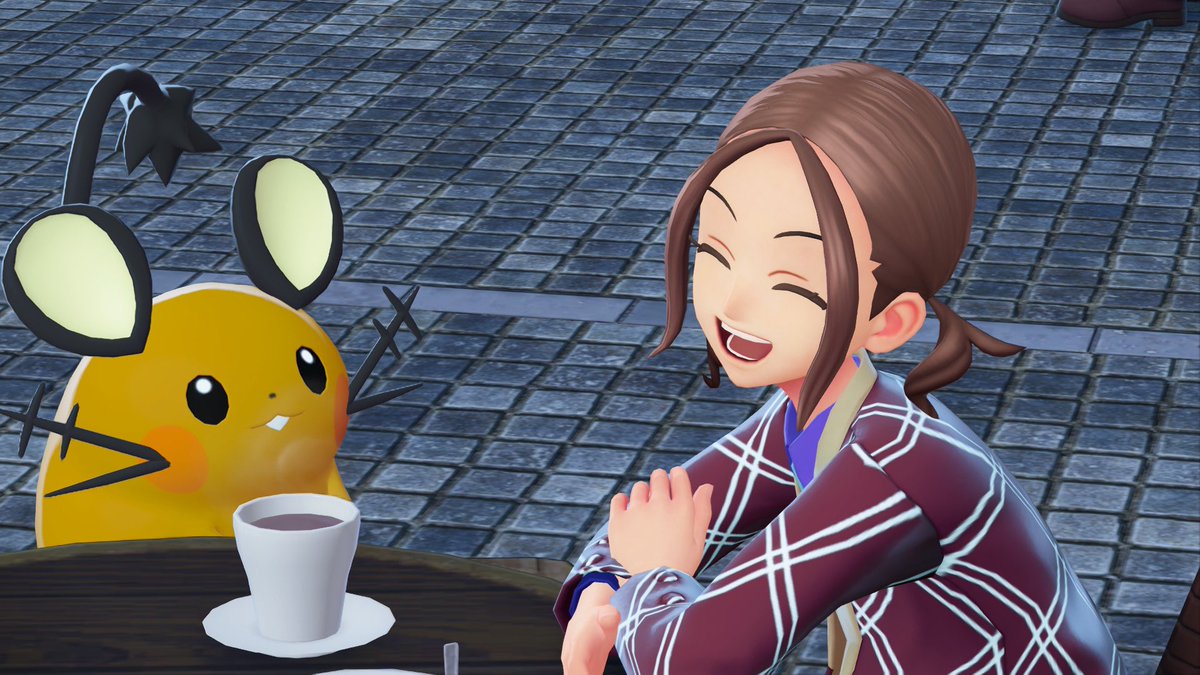 DE702_1013's tweet photo. やはりカフェ・おとこまえが一番かわいくポケモンを撮れる☕ https://t.co/m2wLX0rhn1