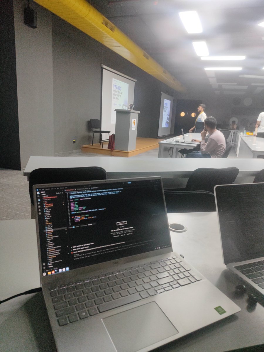 isHeSatoshi's tweet photo. 🚀 Had an amazing experience at the @truefoundry hackathon at @polaris_code building some cool inference reliability agents!! https://t.co/EpYJE0Godi