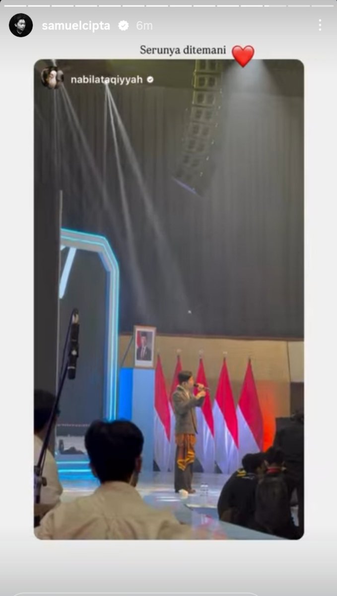 partoffik's tweet photo. samuel gue sentil ya lu, tengil banget 😭

nadien : gapapa lah jadi nyamuk, aku ikhlas https://t.co/M1GO6Qt6Wf