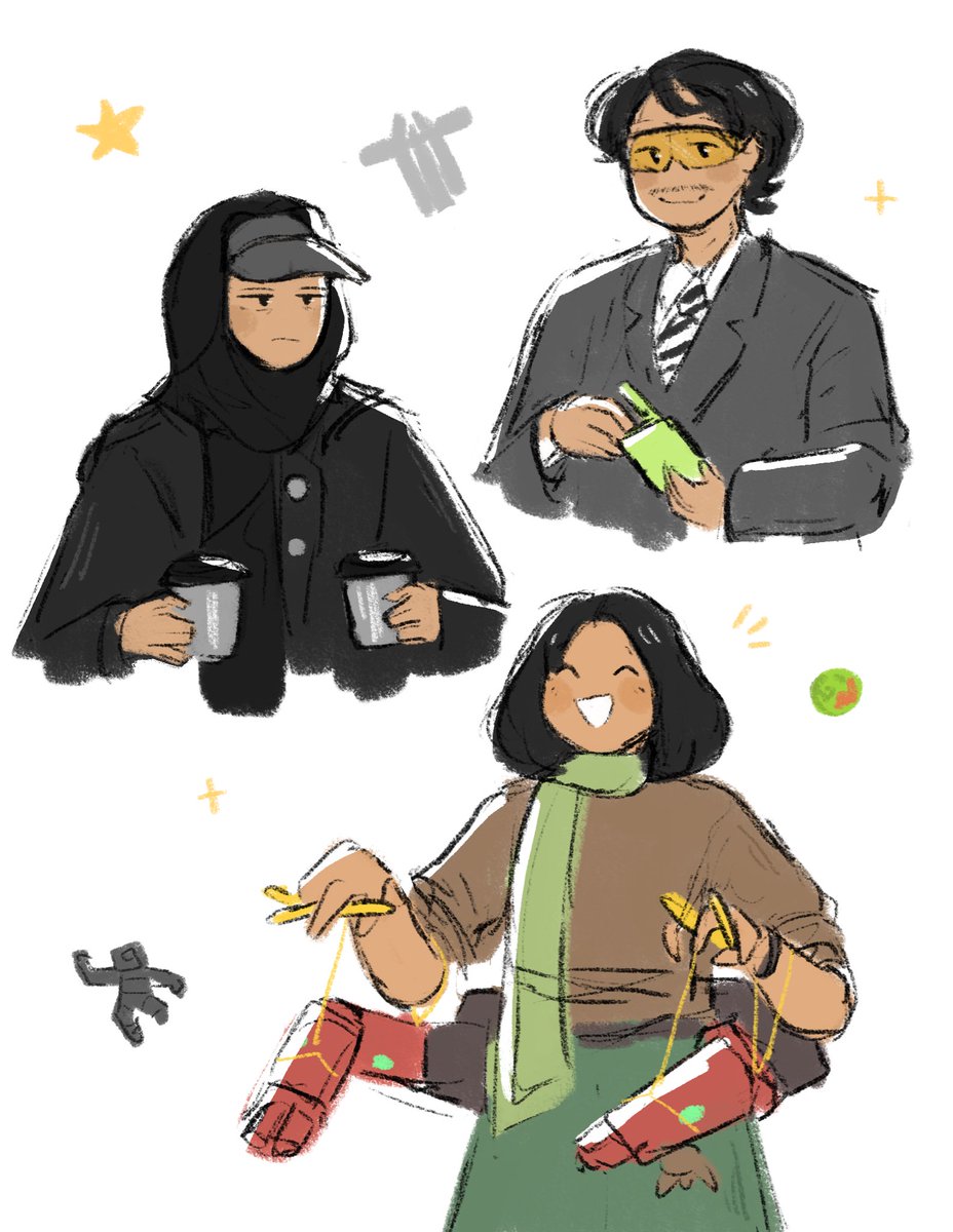 sky_fishhhh's tweet photo. Amaze amaze amaze! Drew some of the lovely phm cosplayers from #InMemoryofGraceCSE
#projecthailmary https://t.co/vwaW79JHtq