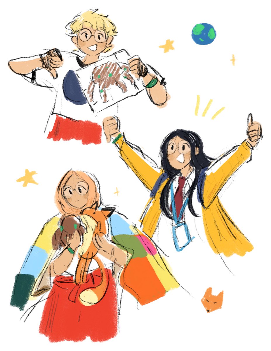 sky_fishhhh's tweet photo. Amaze amaze amaze! Drew some of the lovely phm cosplayers from #InMemoryofGraceCSE
#projecthailmary https://t.co/vwaW79JHtq