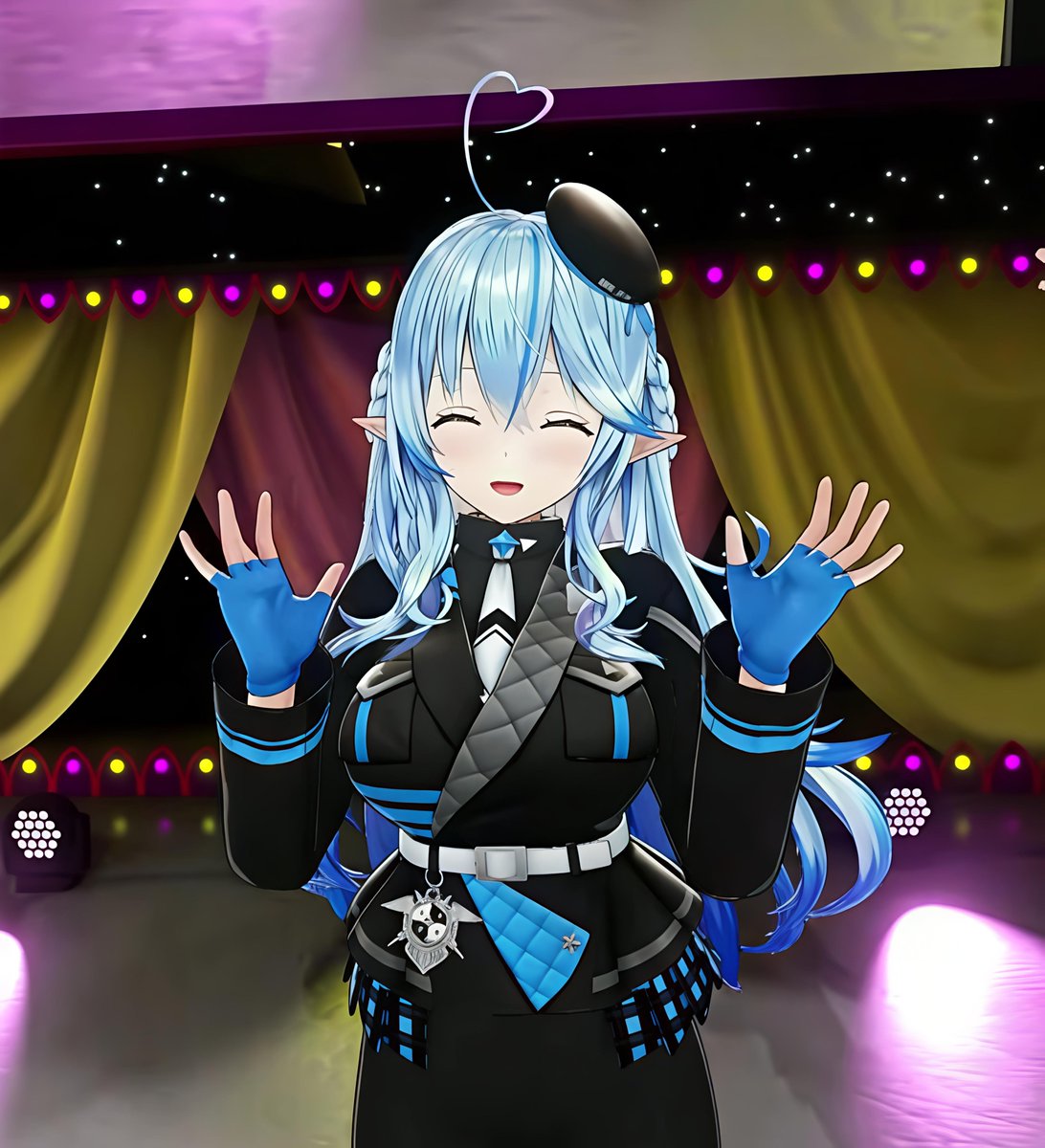 nepolabo_maga's tweet photo. ラミィちゃんは黒がばちこり似合う
って話をしたくてぇ✨🩵🖤✨ https://t.co/tcx05UHQe8
