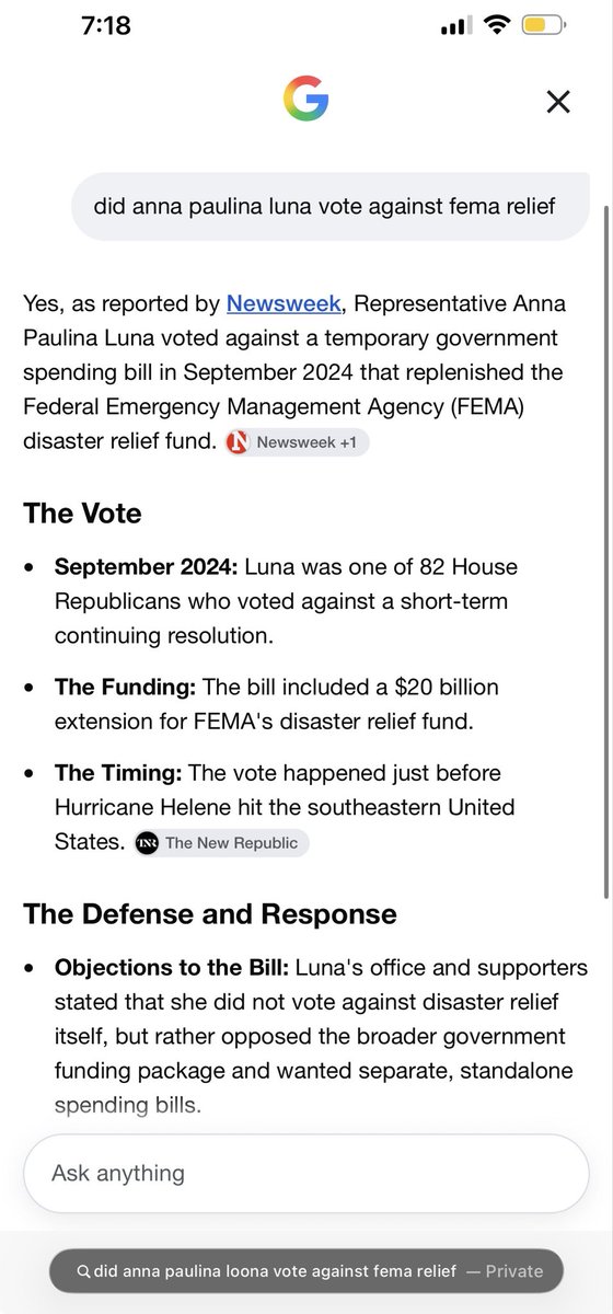 sgthaKid's tweet photo. @libertypat_ @LeelaJGray Anna Paulina is a brainless ex stripper maga plant couldn’t even say yes to fema relief https://t.co/nyO1BS5HSd