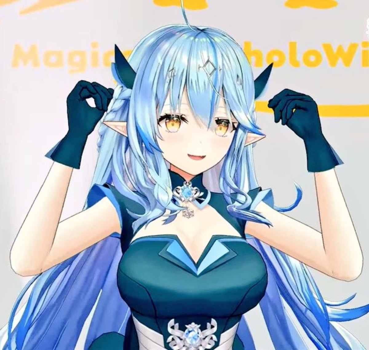 nepolabo_maga's tweet photo. ラミィちゃんは黒がばちこり似合う
って話をしたくてぇ✨🩵🖤✨ https://t.co/tcx05UHQe8