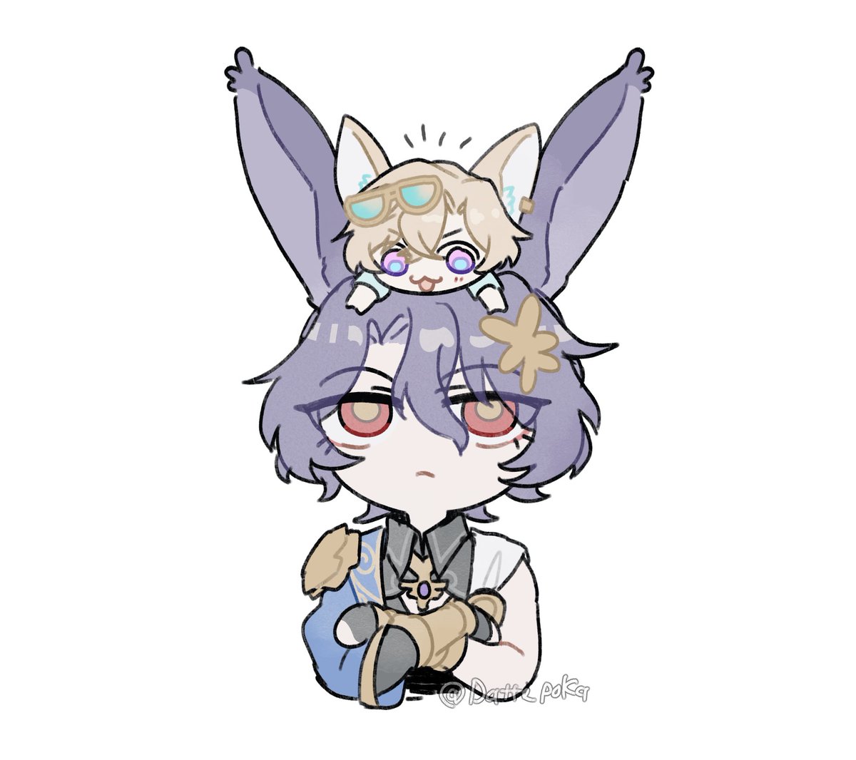 Datte_Poka's tweet photo. 🐰💖🦊
#Ratiorine https://t.co/6ckO4gTV8K