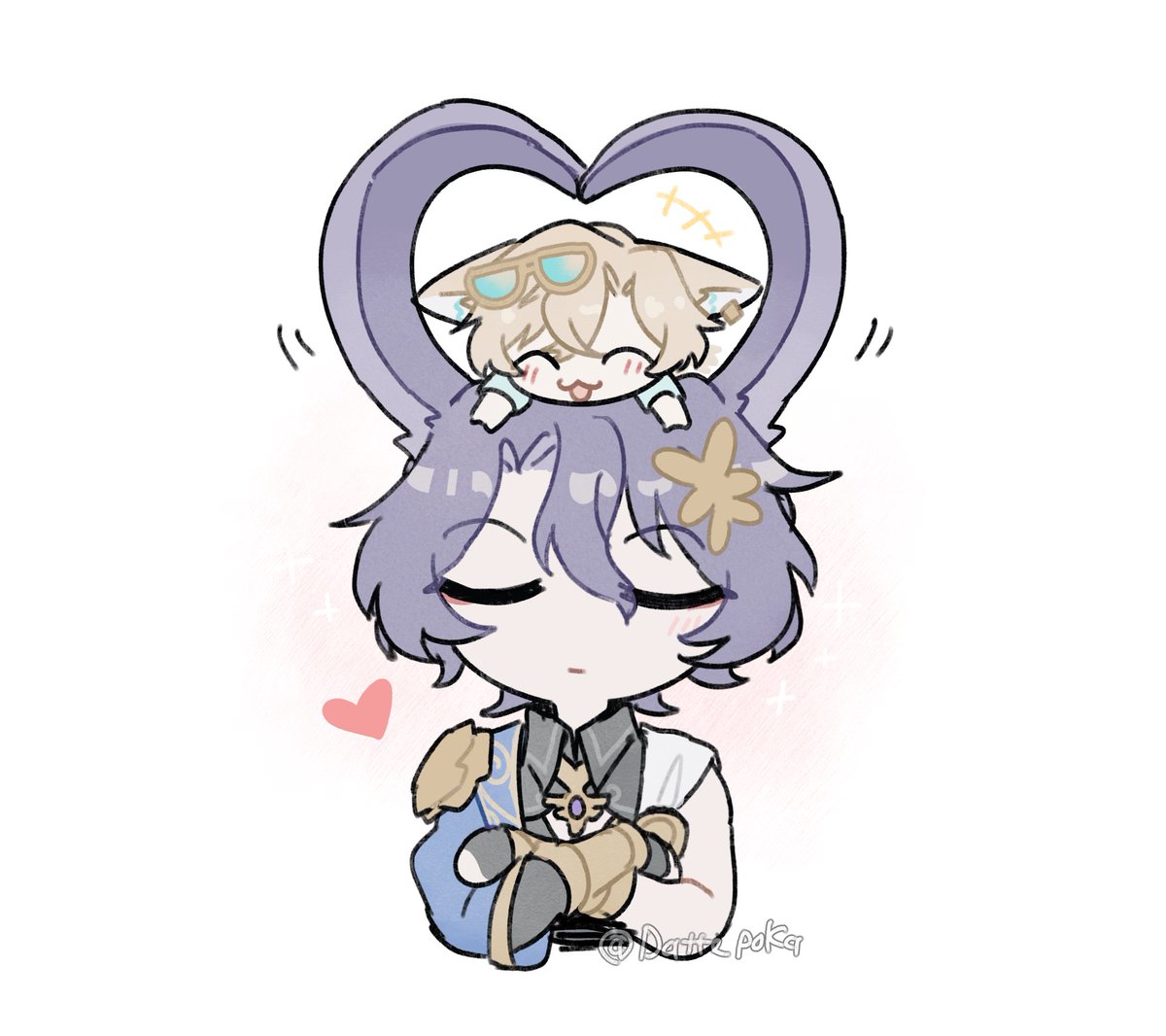 Datte_Poka's tweet photo. 🐰💖🦊
#Ratiorine https://t.co/6ckO4gTV8K