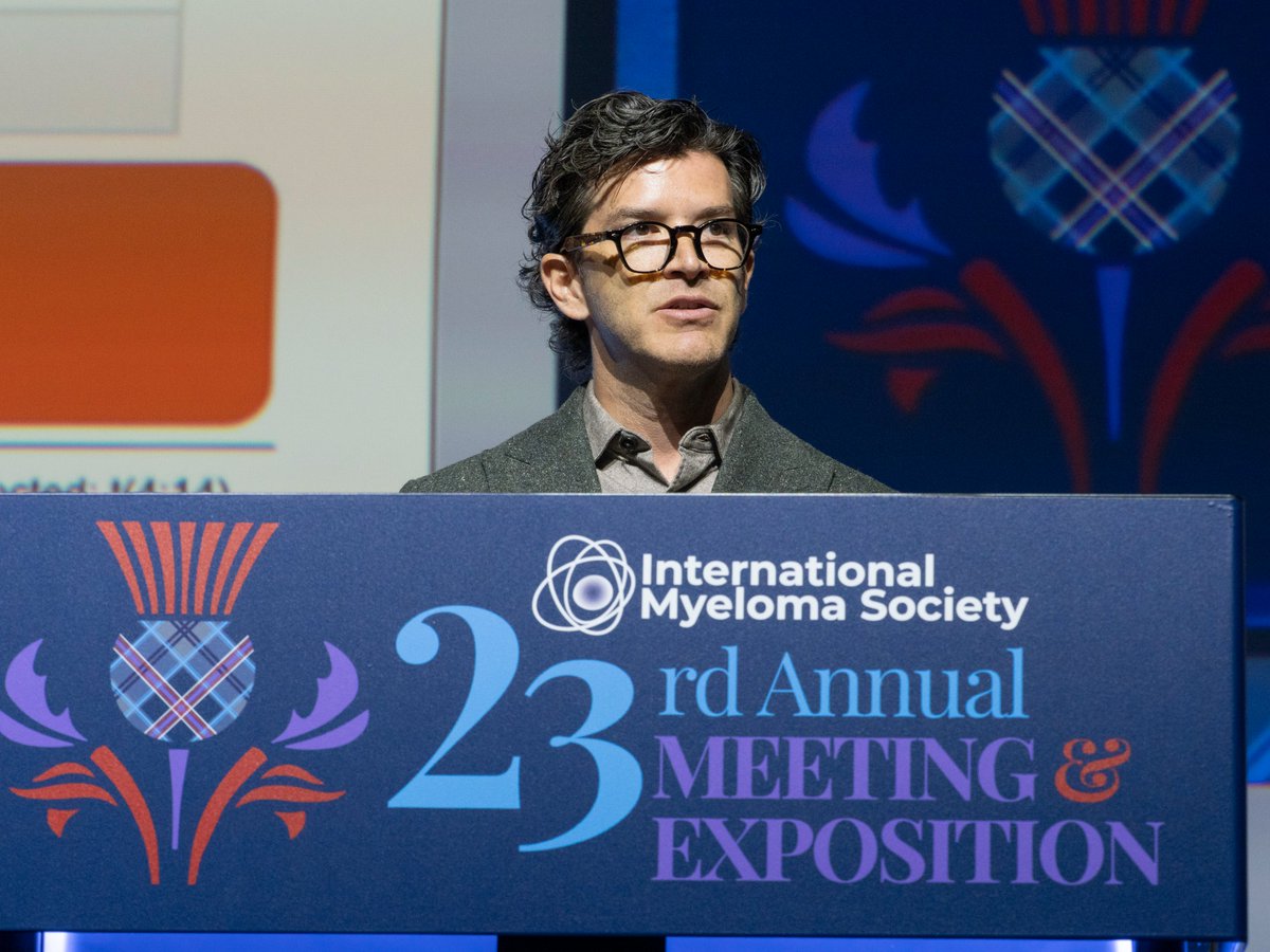Myeloma Society (@Myeloma_Society) — #IMS26 — conference slide