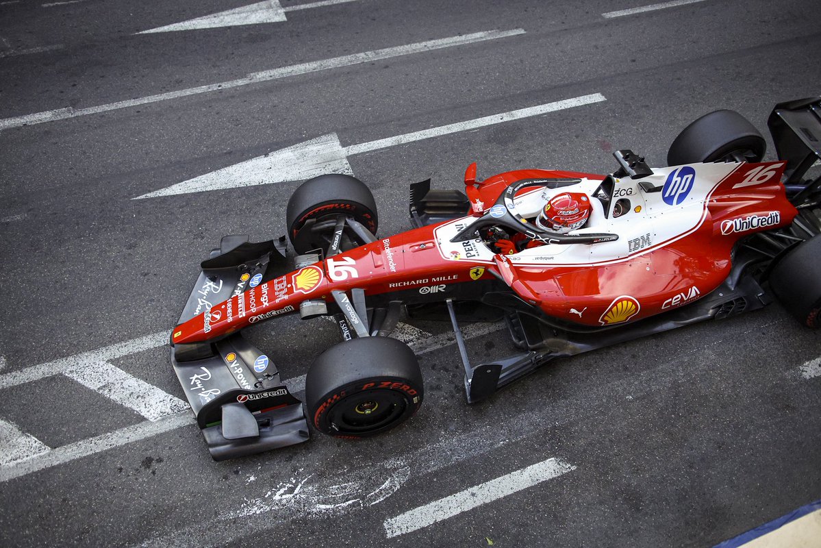 ScuderiaFerrari's tweet photo. Lap 10/51: How we are running, with ten laps completed 

@Charles_Leclerc - P5
@LewisHamilton - P7 https://t.co/9qWSIp2UVj