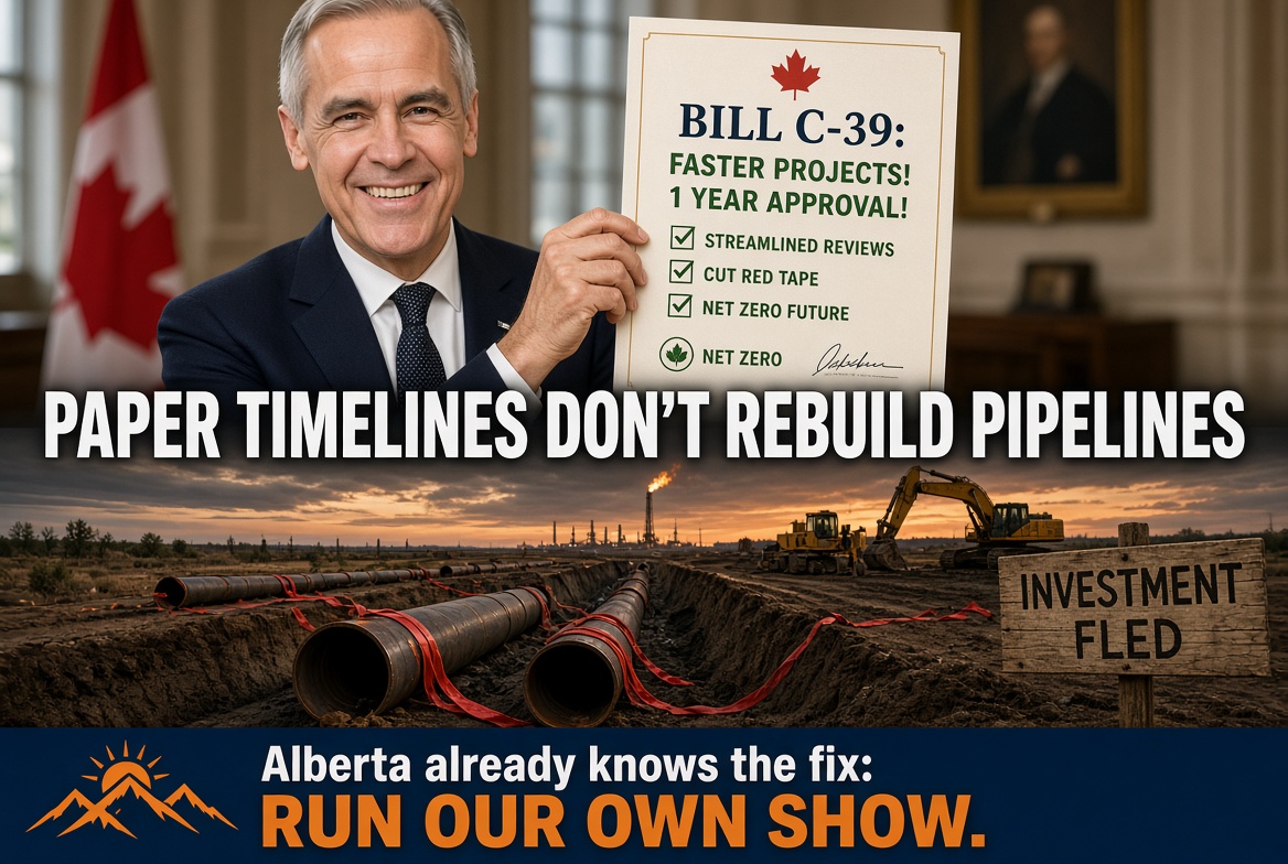 nielsc600's tweet photo. Paper timelines. Same net-zero chokehold. Investment still gone.
Alberta already knows the fix: run our own show.
#BillC39 #Alberta #RunOurOwnShow #Oct19 https://t.co/QvfRJiqodB