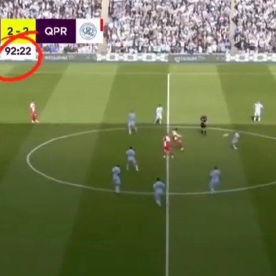 UtdJournalist's tweet photo. 🚨 BREAKING!

Serious questions are being raised over the way Manchester City v QPR was played, especially around the corner, kick-off and goalkeeping! https://t.co/hwXtANQgLf