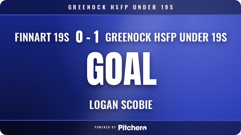 ghsfp19s's tweet photo. 23': Logan Scobie scores for Greenock HSFP Under 19s 🙌
#FINGRE #Pitchero
https://t.co/GrZ0T3vAWW https://t.co/oL7JpcZmuV