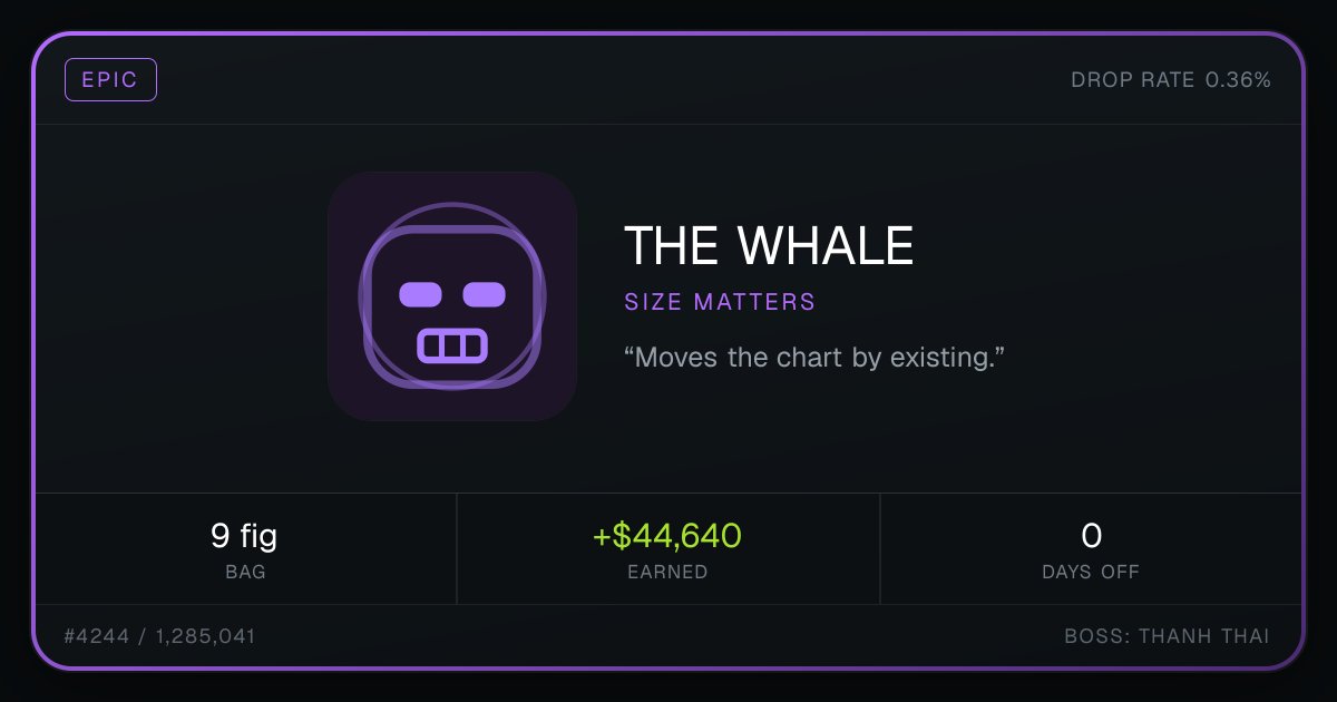 thanhtd91's tweet photo. I hired THE WHALE on @FinchTechAI
#NowHiringAI
https://t.co/t5CRjG5NF0 https://t.co/sYhRFJKhAO