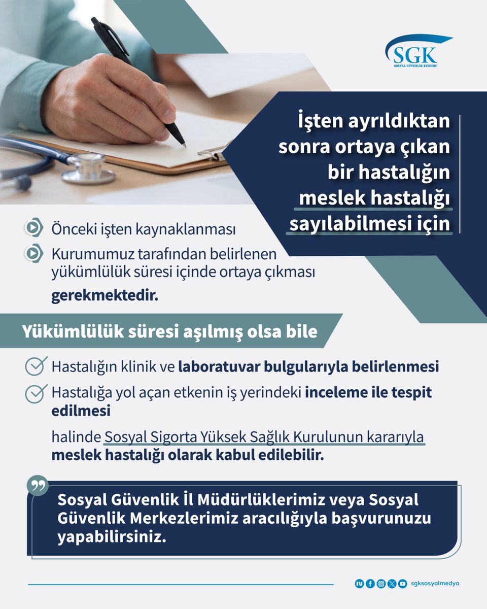 sgksosyalmedya's tweet photo. ⚙️ Emeğinizin ve sağlınızın güvencesiyiz. https://t.co/nOlqzN8ZTH