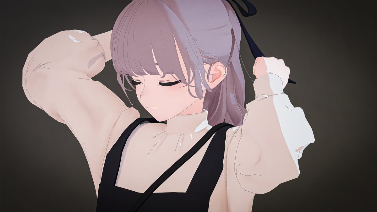 Rickun_MMD's tweet photo. 髪解いてる瞬間のlapwingが見たいんだよォーーーーーーーーーッ https://t.co/bmQ20WltrL