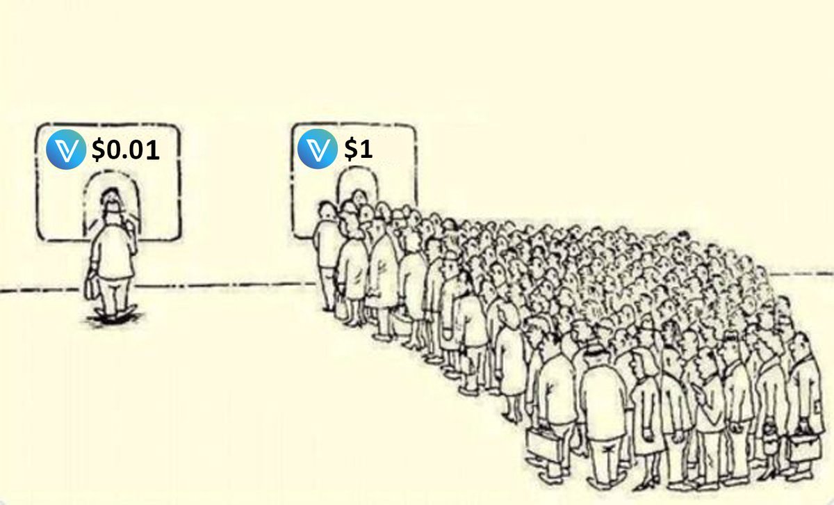 VETlieber's tweet photo. Do you honestly think vechain:native will reach $1? 

NO - Comment 💬
NEW ATH - Retweet ♾
YES - Like 💙 https://t.co/jMFEU1ehTb
