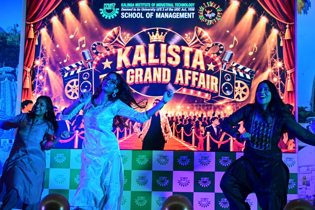 ksombbsr's tweet photo. KALISTA – “The Grand Affair” | BBA Freshers’ 2026

The BBA Freshers’ at KIIT School of Management marked the beginning of an exciting new academic journey for the new batch of students. The event was filled with music, dance and fun, giving students a chance to connect with peers and engage with faculty.

With energetic performances and memorable moments, KALISTA – “The Grand Affair” set the stage for a journey filled with learning, growth, new friendships, and countless opportunities.

#ksombbsr #BBA #freshers2026 #kiit