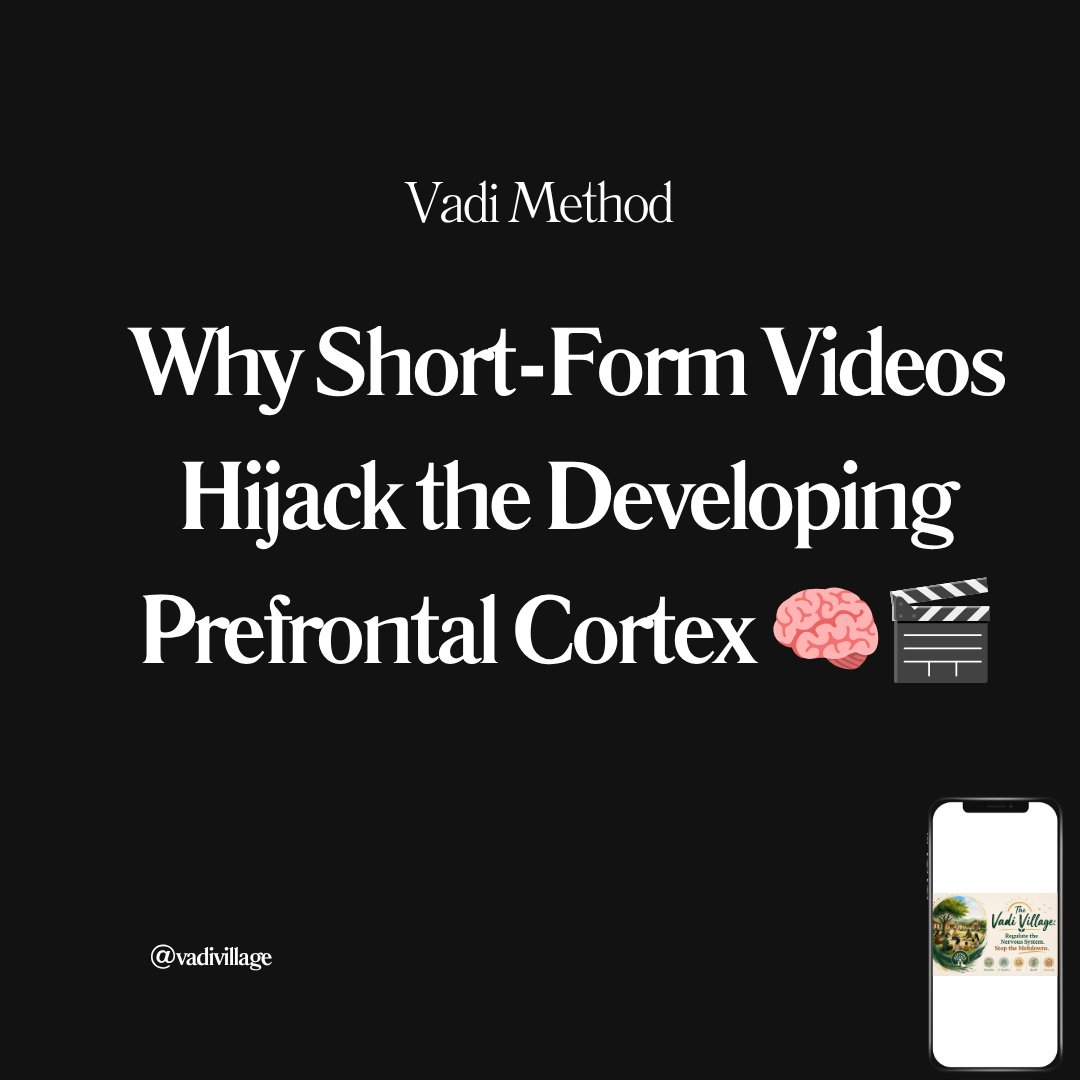 VADIVillage's tweet photo. Fast frame rates atrophy attention spans. Rebuild their cognitive baseline at https://t.co/IvexHnU5p7 https://t.co/afDEop5fsr
