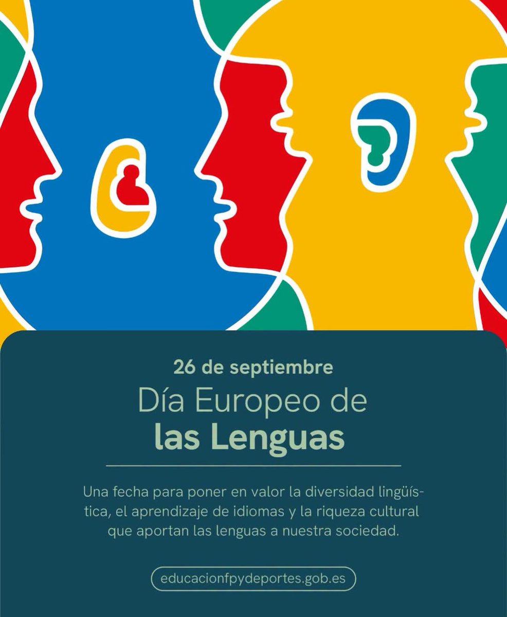SEEC_nacional's tweet photo. Las lenguas son riqueza. 
Pongamos también en valor el latín  y el griego en la escuela.
#DíaEuropeodelasLenguas
@escuelaclasicos https://t.co/cTgs7VAK7O