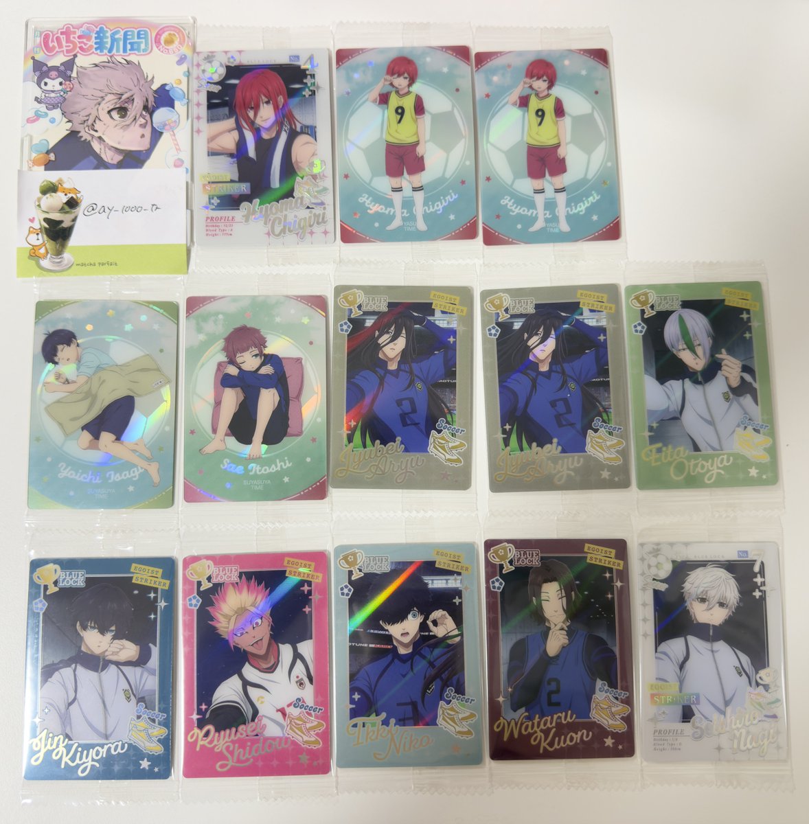 ay_1000_tr's tweet photo. @koito_otonosin 検索より失礼します。当方こちらの清羅と久遠を所有しております。玲王ERとの交換は可能でしょうか？ご検討よろしくお願いいたします。 https://t.co/68SnZ4Bdnx
