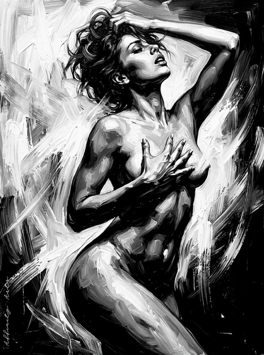 Pechatnik999's tweet photo. Beauty, emotion, and freedom preserved on canvas
#figurativeart #nudeart #sensualart #womanart #emotionsinart #artofvisuals #artcollector https://t.co/CakpSLymjH