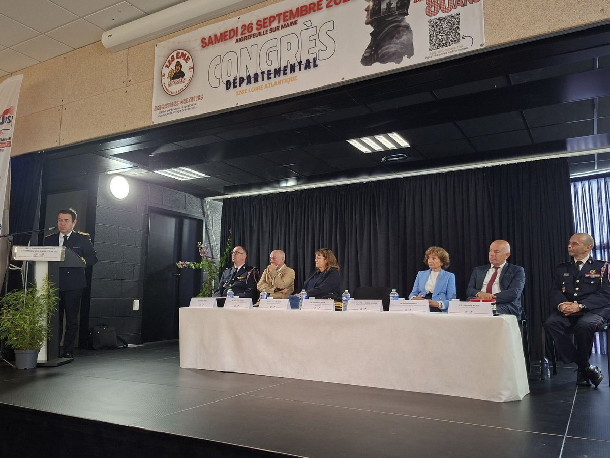 Image de Préfet des Pays de la Loire et de Loire-Atlantique - #Engagement | Ce samedi 26 septembre 2026, se tient à Aigrefeuille-sur-Maine le 128eme congrès dépar