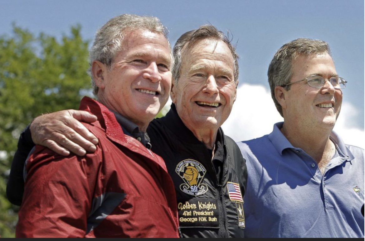 ChatByCC's tweet photo. The Bush people setback the Republican Party decades. https://t.co/htYh5I20fs