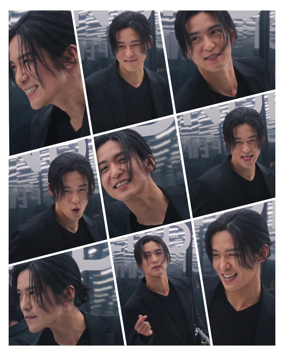 memedesnow's tweet photo. 男らしい漆黒の髷と
着物から着想を得た衣
しなやかに舞う目黒くんの色気

バゲットの金のスタッズが、
武将の鎧兜の鋲にさえ見えてくる

これでもかというほど
お似合いのルックでした✨✨
#目黒蓮 #RenMeguro
#FENDIxRenMeguro
#FendiSS27
⏯️https://t.co/yqA5z9HpmB https://t.co/Dx0TSeEhcG