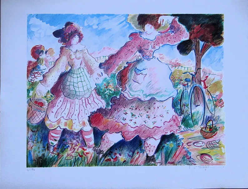 elementsdeco's tweet photo. Michel Boulet – Original signed and numbered lithograph, summer picnic on the grass #originalLithograph #signedLithograph #FrenchArt #kidDecor
Great cheerful and positive deco for a little girl’s room!
https://t.co/FQbQc4sbdM https://t.co/LKiz3yYN5I