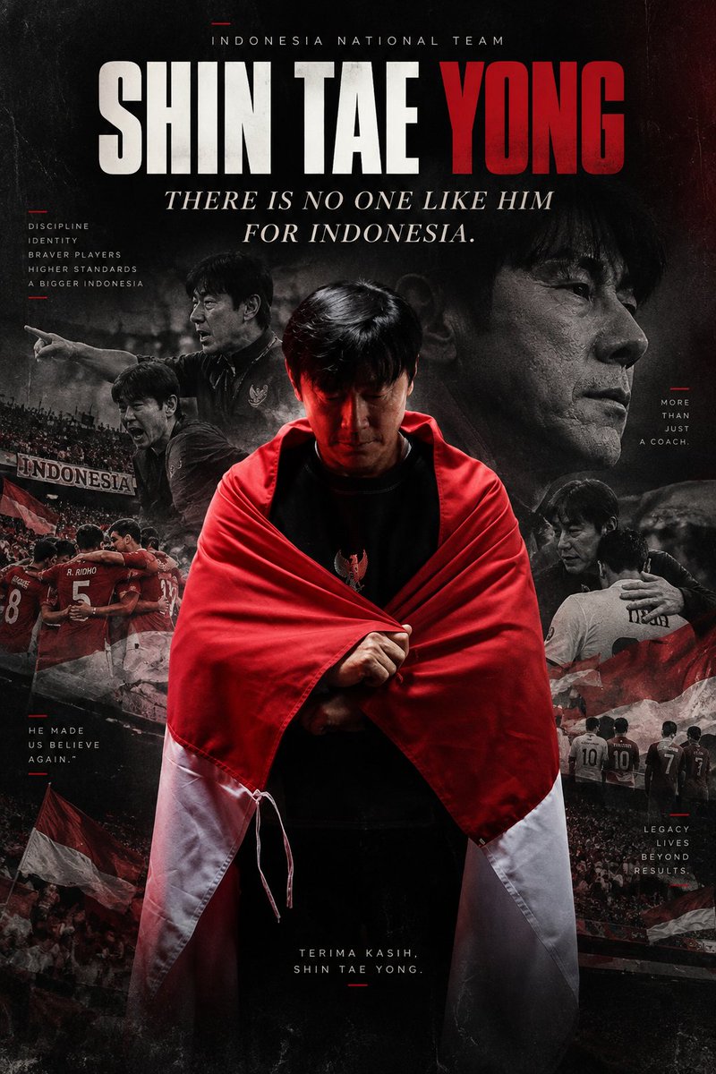Bolaplastik_x's tweet photo. ⚡Di awal kedatangan, John Herdman menjanjikan asa..

Permainan atraktif di FM yg seolah mengobati luka kita karena Pattrick Star.

Spirit yg seolah mampu membuat kita move on dari mantan pelatih sebelumnya.

Tapu sejak piala Ciki itu, semua mulai terkuak satu demi satu.
Branding miskin taktik mulai sangat kuat menempel pada mr John.

Publik masih mencoba memberi kesempatan, oh mungkin itu karena pemain abroad tidak main.

Tapi di piala Toge ini, tidak ada lagi excuse.
Pemain heritage bahkan dipasang full melawan negara yg cuma seonggok kota kecil.

Apa yg terjadi menurut kalian? 
Menurut gw sih Herdman panik, main konservatif, yg penting menang dulu.

Memang menang sih..tp cara mainya ga membuat publik kritis puas.

Brand miskin hal yg sama masih belum beranjak.

Ingatan akan pria Korea itu kembali mengapung.
Bukan masalah prestasi, karena di atas kertas dia jg belum membawa prestasi berbentuk piala branded.

Tapi soal gaya main.
Shin Tae Yong mampu menyuntikan adrenaline ke pemain mudanya dulu, utk bermain di ruang sempit, tiktak simpel namun susah ditebak lawan.

Dan yg lebih keren, dia melakukannya dgn anak2 muda, jauh kualitasnya dari squad yg dimiliki Indonesia saat ini.

Silahkan branding gw semau lo..
Tapi bagi gw sampai ttik ini, masih belum ada pelatih yg menyamai level Shin Tae Yong.

#BolaPlastik #KitaGaruda 🦅🇮🇩